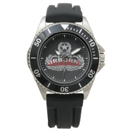 Im Flugzeug Fallschirmjäger Armbanduhr