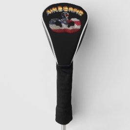 Im Flugzeug Fallschirmspringer Golf Headcover