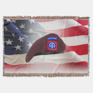 im Flugzeug Geschäftsbereich Paratrooper Beret Decke