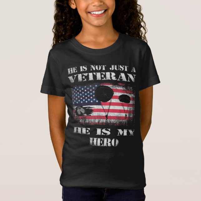 Im Flugzeug Infanterieparatrooper, amerikanische F T-Shirt (Vorderseite)
