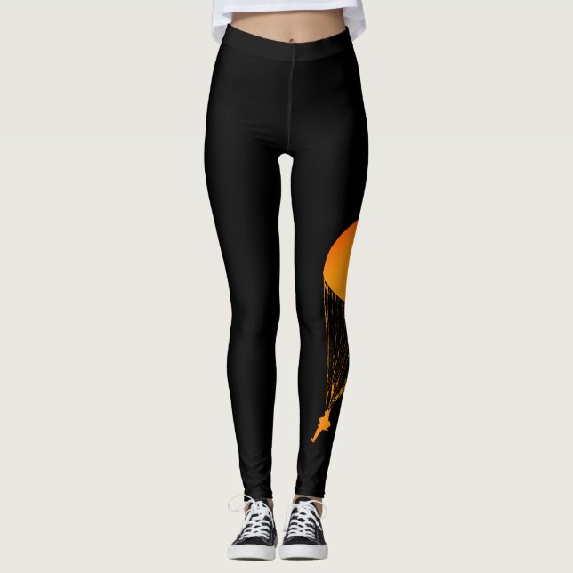Im Flugzeug Leggings "Parachutiste" (Vorderseite)