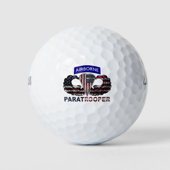 IM FLUGZEUG PARATROOPER GOLFBALL (Vorderseite)