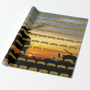 im Flugzeug Ranger der Armee für das Anfeuern von  Geschenkpapier