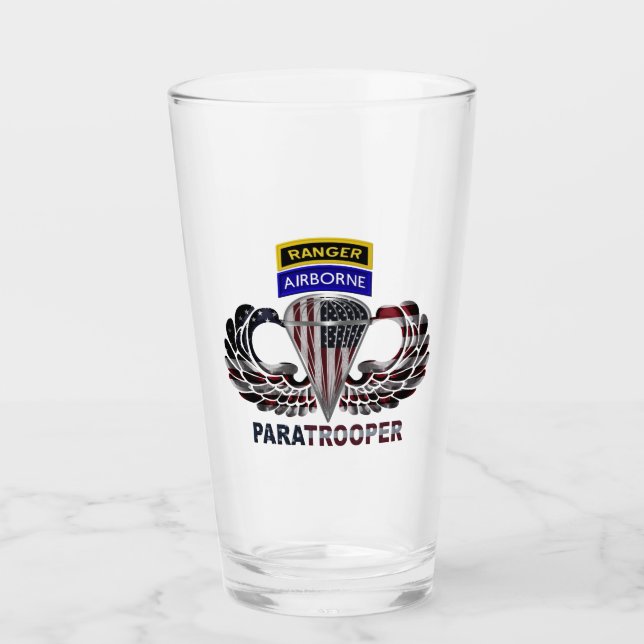 Im Flugzeug Ranger Jump Flügel mit amerikanischer  Glas (Vorderseite)