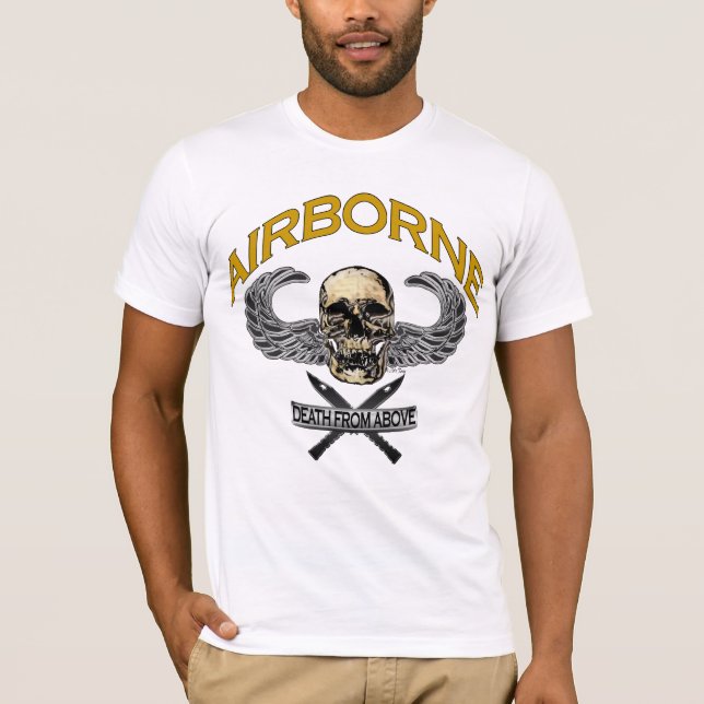 Im Flugzeug T-Shirt (Vorderseite)