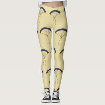Im Flugzeug Traumflug: Windflüster Leggings