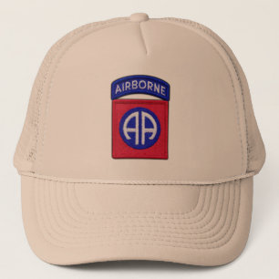 im Flugzeug Veteranen der 82. Division Vets Hat Truckerkappe