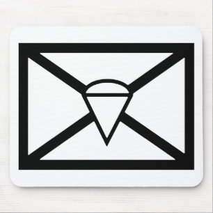 IM FLUGZEUG ZEICHEN MOUSEPAD