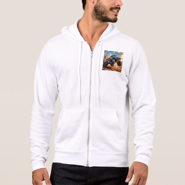 Im Flugzeug Zorn: Ungebremstes Tier Hoodie (Vorderseite)