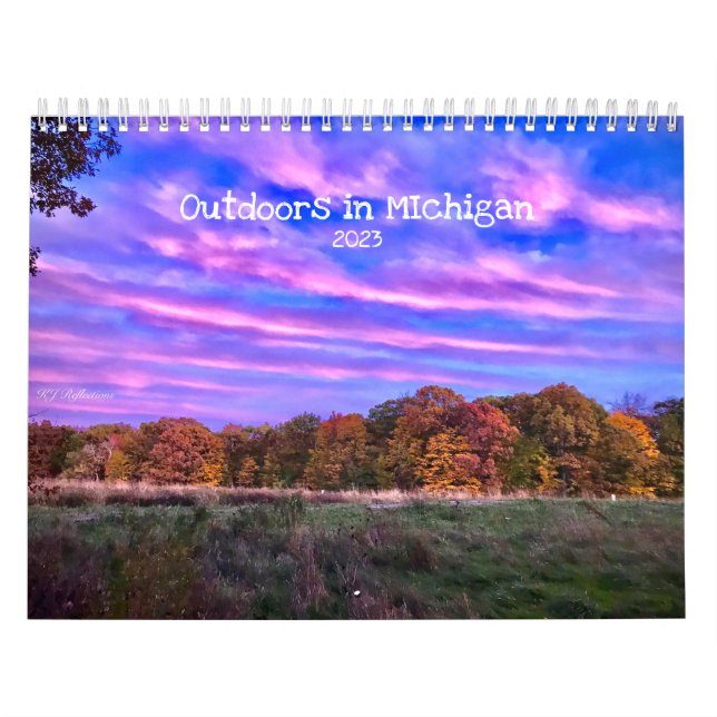 Im Freien in Michigan Kalender (Titelbild)