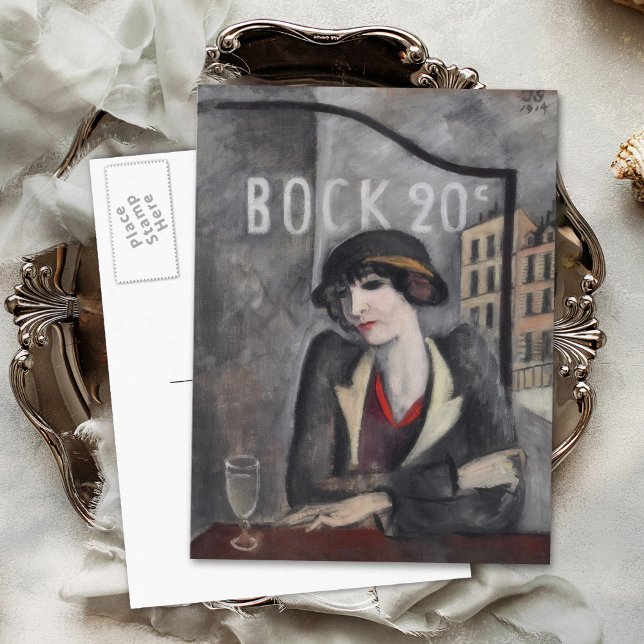 Im Freien von Paris Vintag Postkarte (Von Creator hochgeladen)