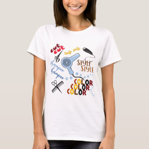 Im Friseursalon T-Shirt