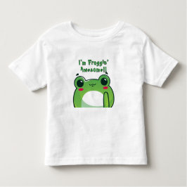 "I'm Froggin' Awesome" - Cool de T-Shirt sur le th