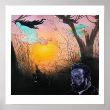 Im frühen Abend: Beängstigende Dinge - Collage