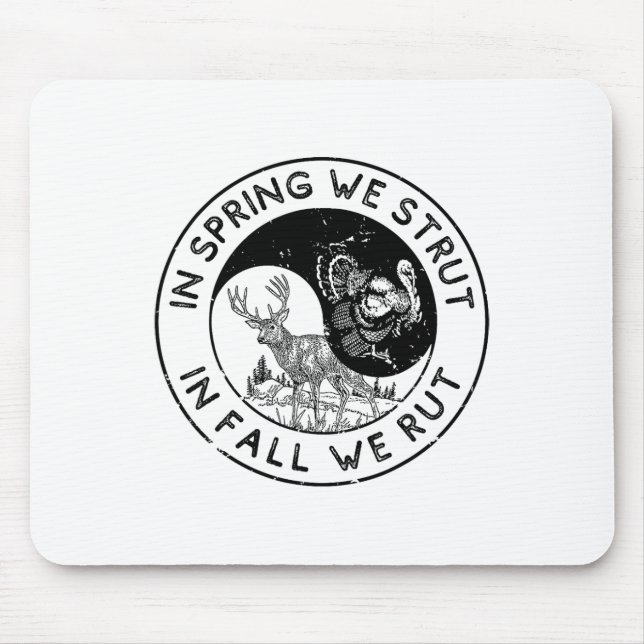 Im Frühling haben wir im Herbst angefangen, saison Mousepad (Vorne)