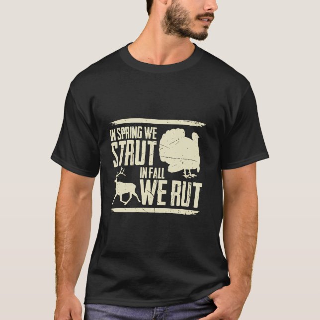 Im Frühling kämpfen wir im Herbst gegen die Türkei T-Shirt (Vorderseite)