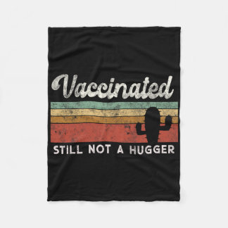 I'm Fully Vaccinated Funny Free Hug  Fleecedecke