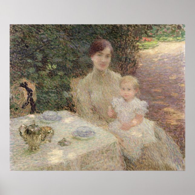 Im Garten, 1904 Poster (Vorne)