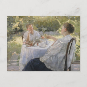 Im Garten, 1911 Postkarte