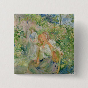 Im Garten an der Roche-Platte, 1894 Button