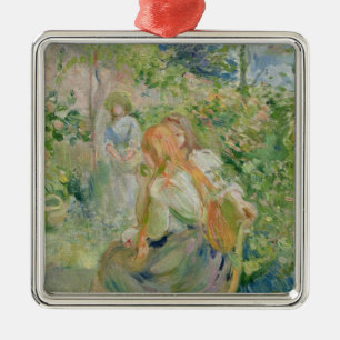 Im Garten an der Roche-Platte, 1894 Ornament Aus Metall