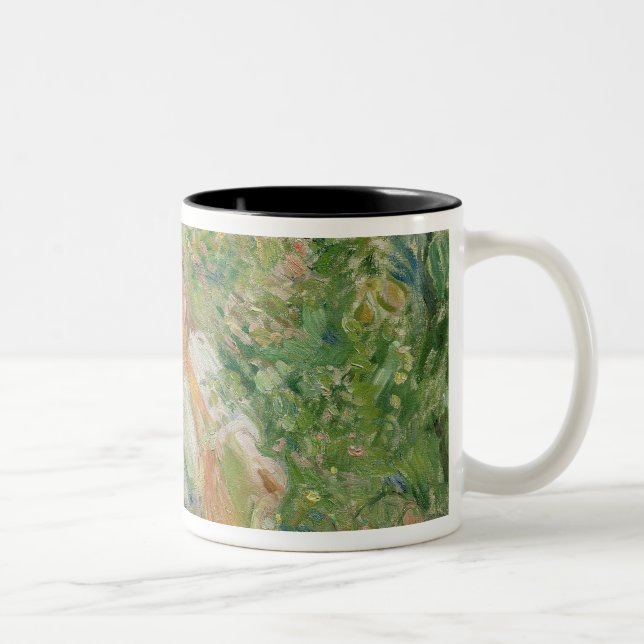 Im Garten an der Roche-Platte, 1894 Zweifarbige Tasse (Rechts)