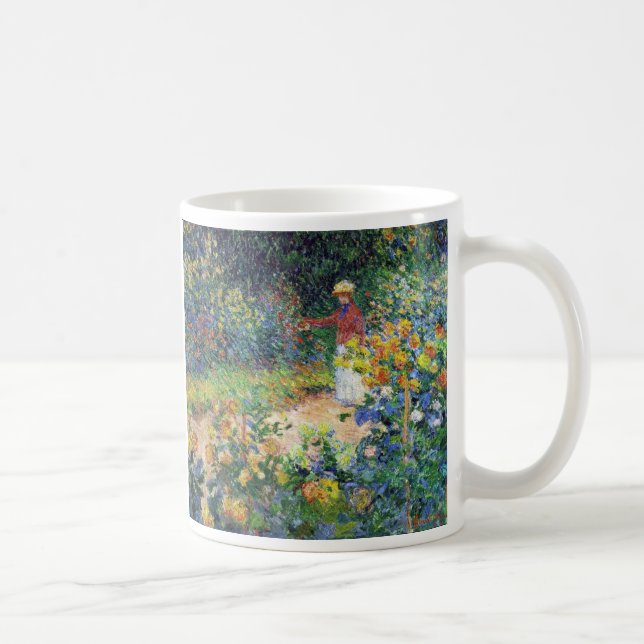 Im Garten durch Claude Monet Kaffeetasse (Rechts)