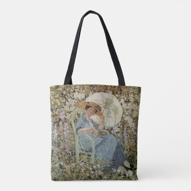 Im Garten, Giverny von Frederick Frieseke Tasche (Rückseite)