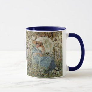Im Garten, Giverny von Frederick Frieseke Tasse