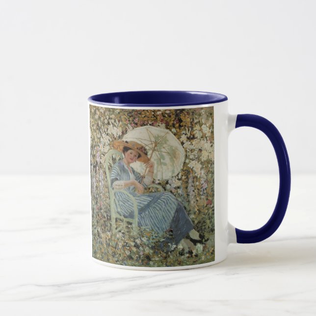 Im Garten, Giverny von Frederick Frieseke Tasse (Rechts)
