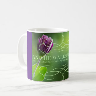 Im Garten-Hymnen-Tassenkaffee-Tee latte Kaffeetasse
