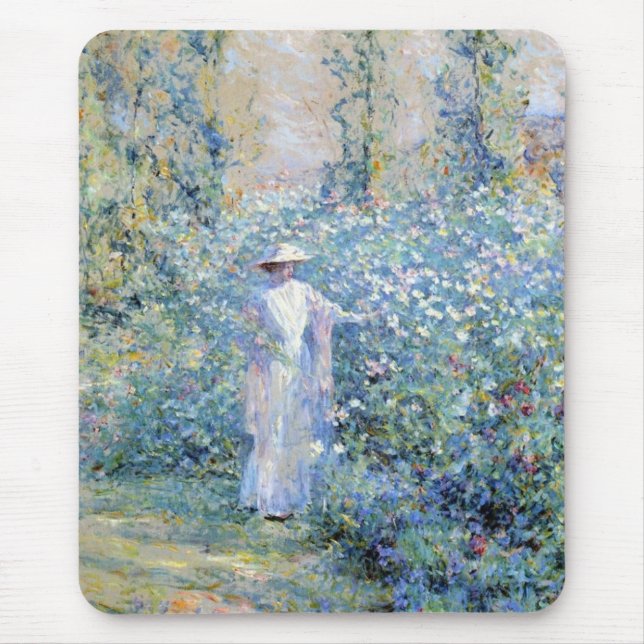 Im Garten Mousepad (Vorne)
