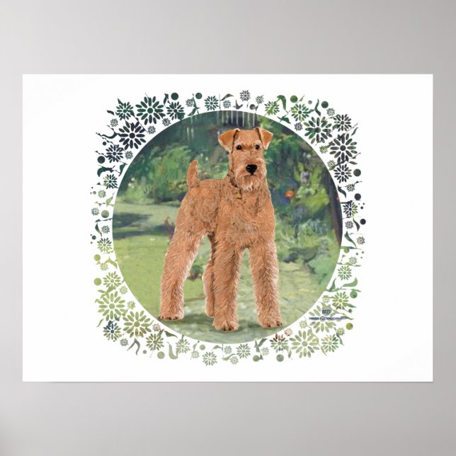 Im Garten Poster (Vorne)