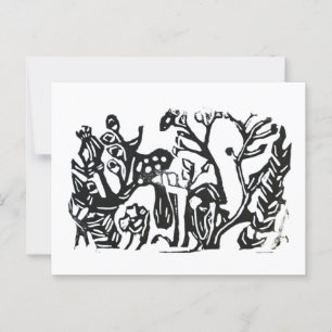 Im Garten Postkarte