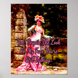 Im Garten von Frederic Soulacroix Poster
