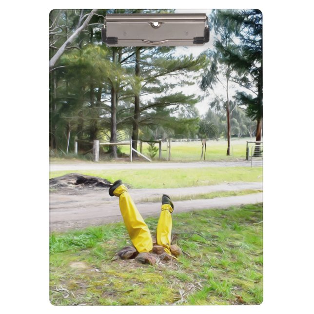 Im Garten wieder verloren Klemmbrett (Vorderseite)