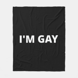 I'm Gay Fleecedecke
