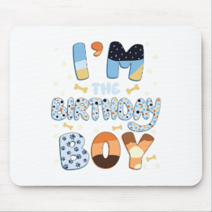 Im Geburtstagsjunge Party-Dekorationen Mousepad