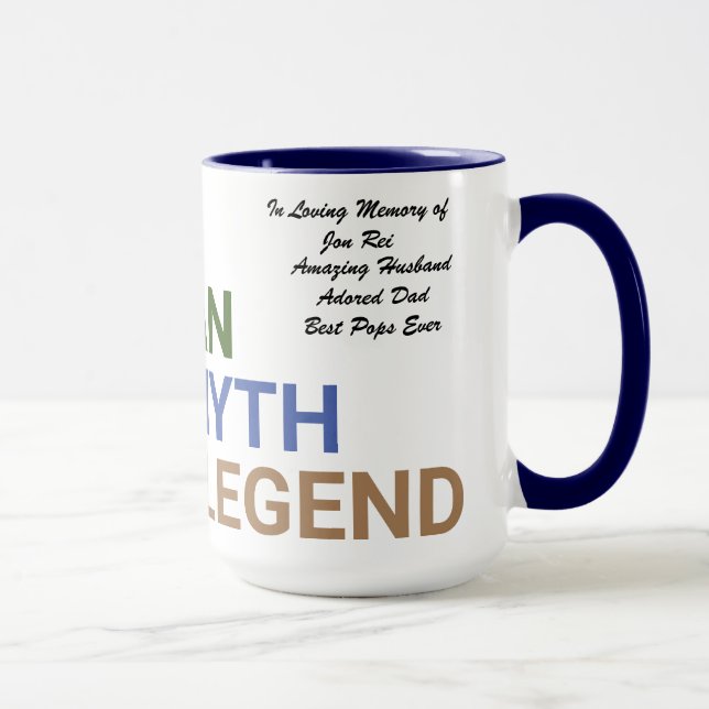 Im Gedächtnis der Kaffee-Tasse kundenspezifische B Tasse (Rechts)