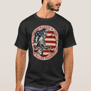 Im Gedächtnis und in der Ehre der Feuerwehrleute, T-Shirt