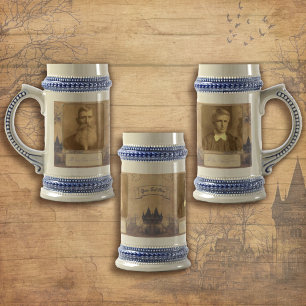 Im Gedenken an die Großeltern. Familie Alt Bierglas