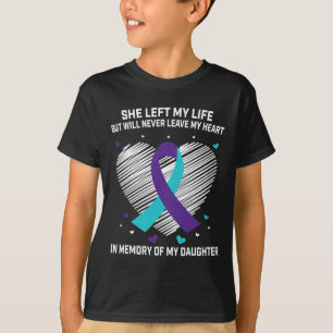 Im Gedenken an die liebende Tochter Selbstmordbewu T-Shirt