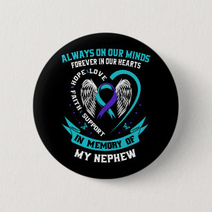Im Gedenken an meinen Nephew-Selbstmordverhütung Button