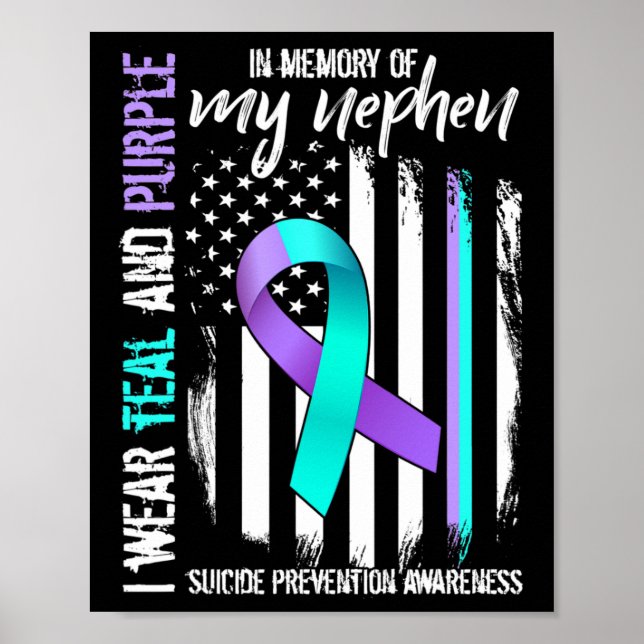 Im Gedenken an meinen Nephew-Selbstmordverhütung Poster (Vorne)