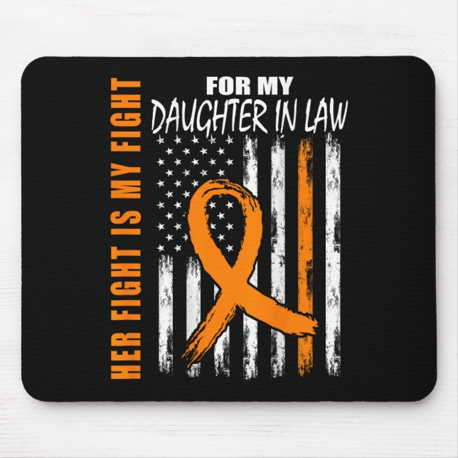 Im Gesetz "Multiple Sklerose Awareness" Frau Flag  Mousepad (Vorne)