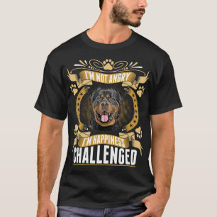 Im Glück Rottweiler Hundet-shirt T-Shirt