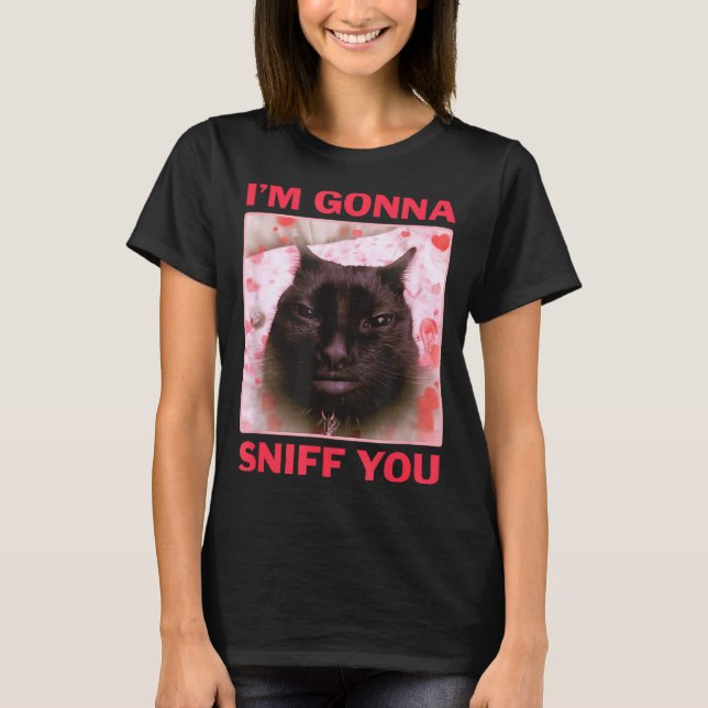 I'm Gonna Sniff You Funny Raunchy Brainrot Meme Ge T-Shirt (Vorderseite)