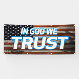 Im Gott vertrauen wir Banner