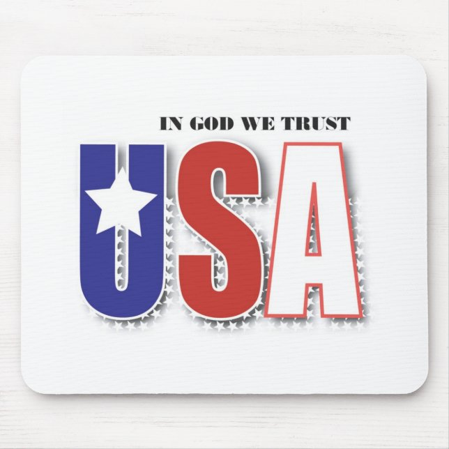 Im Gott vertrauen wir mousepad (Vorne)