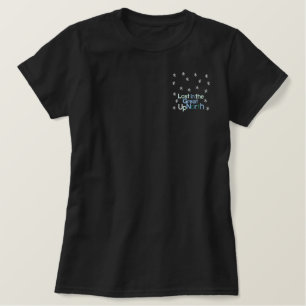 Im großen Norden verloren Besticktes T-Shirt